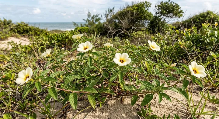 Ramمرار (Turnera annularis)