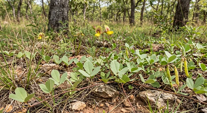 Pink Wild Bean (Sphenostylis erecta subsp. obtusifolia)