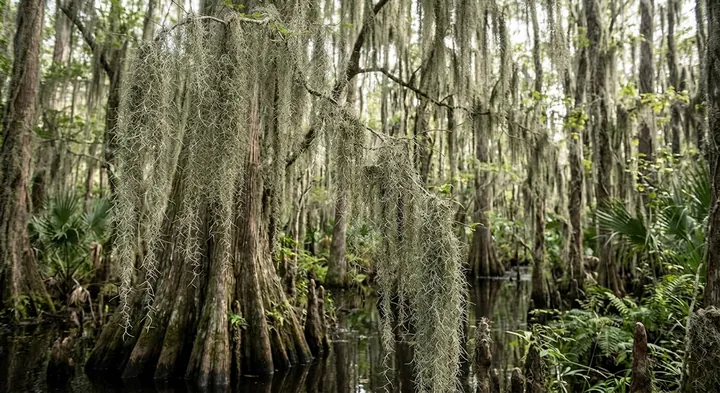 Spanish Moss (Tillandsia usneoides)