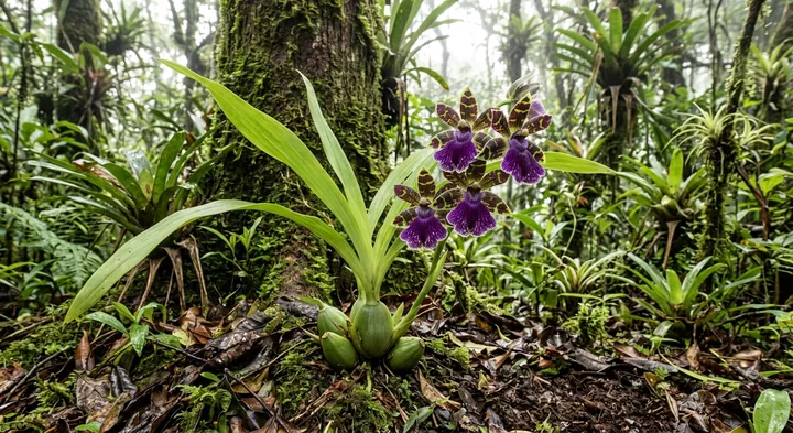 Zygopetalum velatum (Zygopetalum velatum)