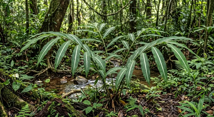 Wild Ginger (Zingiber montanum)