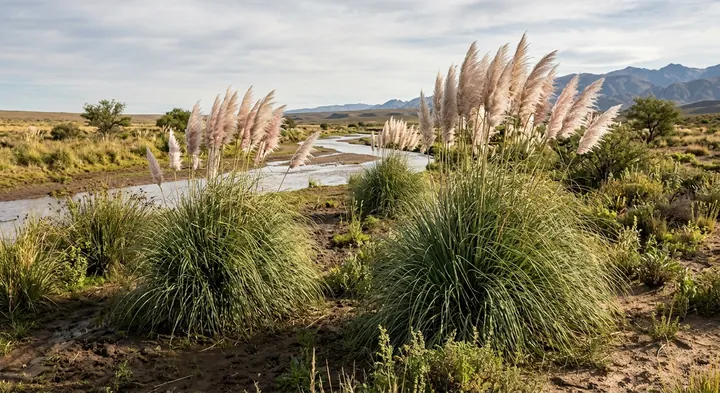 Pampas Grass (Cortaderia selloana)