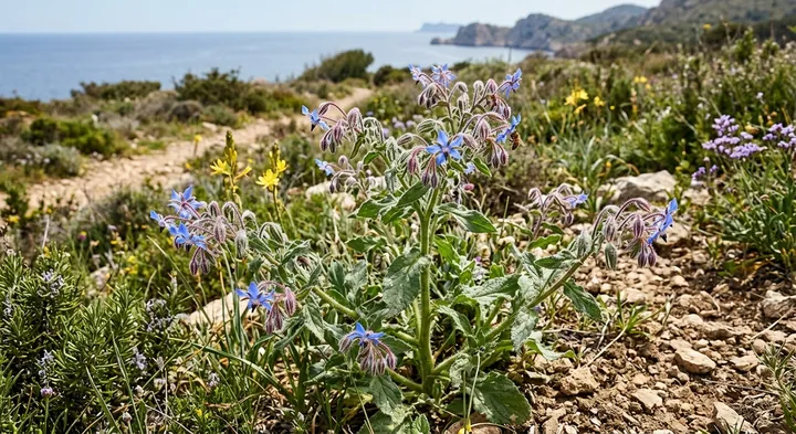 Borage (Borago officinalis)