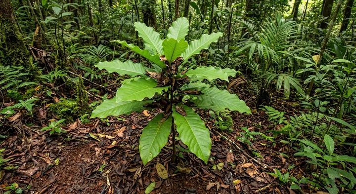 Ribbon bush (Agrostistachys intramarginalis)