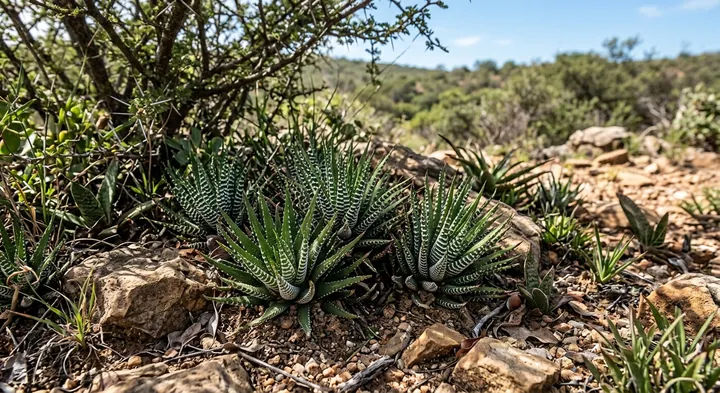 Zebra Haworthia (Haworthiopsis attenuata)