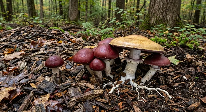 Stropharia rugosoannulata (Stropharia rugosoannulata)
