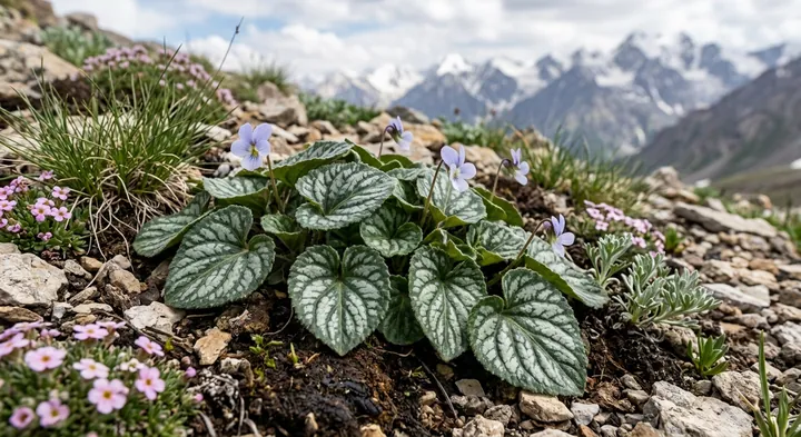 Fedtschenko's violet (Viola fedtschenkoana)