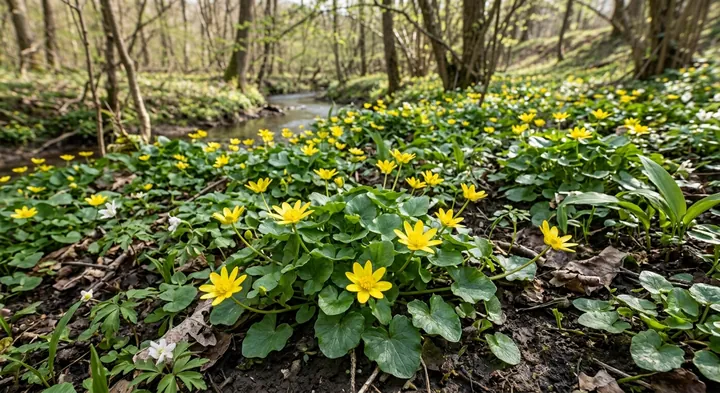 Lesser Celandine (Ficaria verna)