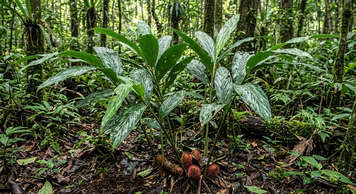 Black cardamom (Amomum ovoideum)
