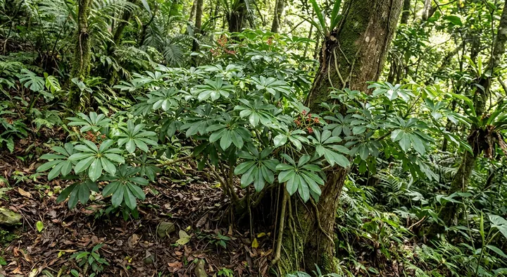Umbrella Plant (Schefflera arboricola)