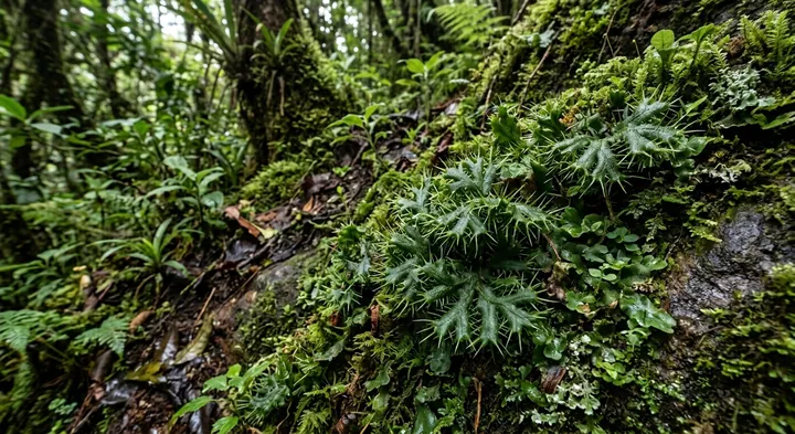Spiny liverwort (Pallavicinia spinosa)