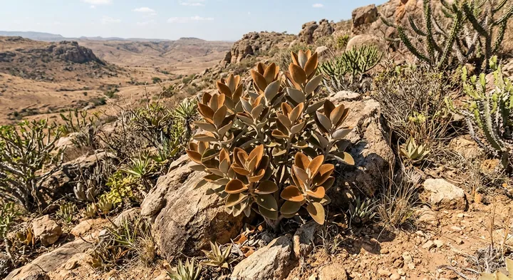 Copper Spoons (Kalanchoe orgyalis)