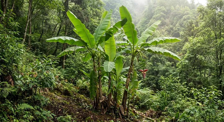 Banana Plant (Musa basjoo)