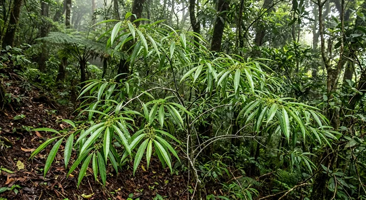 Shiny Xylosma (Xylosma longifolia)