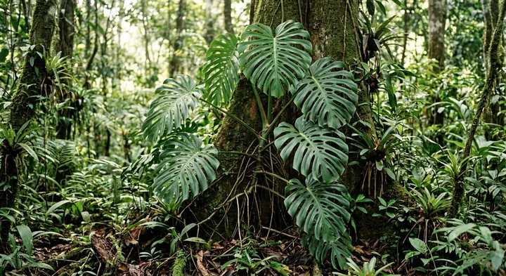 Swiss Cheese Plant (Monstera moritziana)