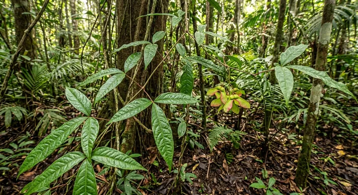 Tetrapterys styloptera (Tetrapterys styloptera)