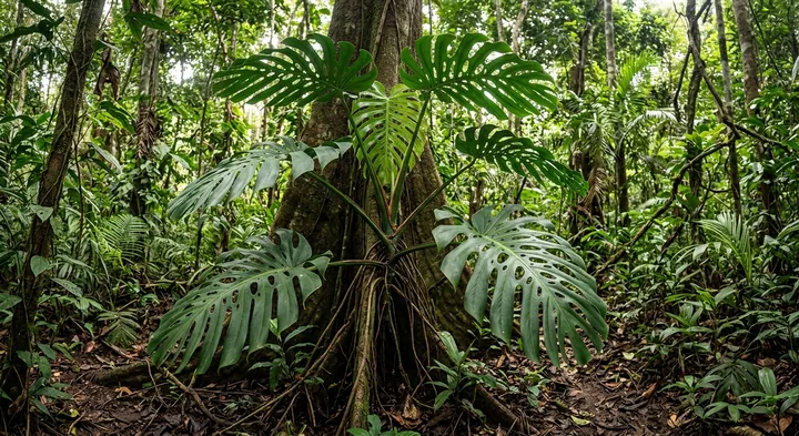 Swiss Cheese Plant (Monstera acreana)