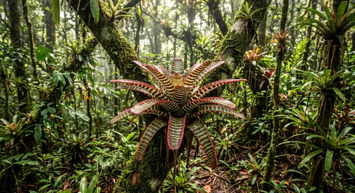 None known (Vriesea maguirei)