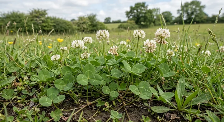 White Clover (Trifolium repens)