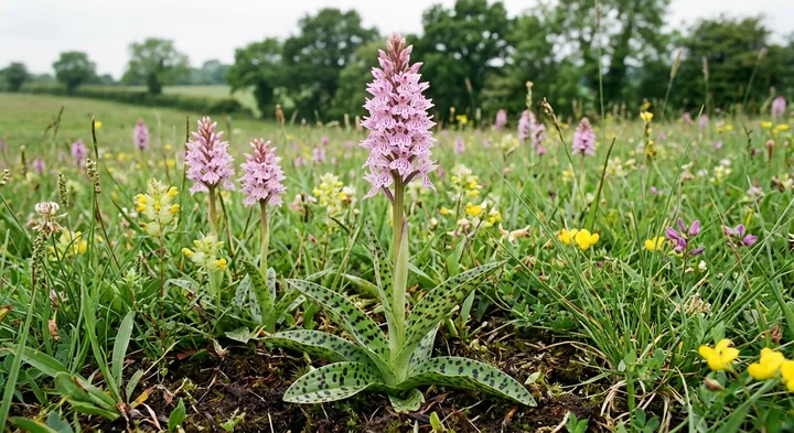 Common Spotted Orchid (Dactylorhiza fuchsii)