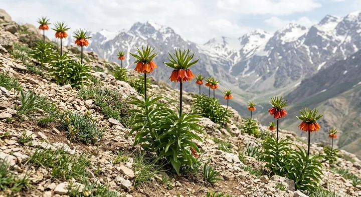 Crown imperial (Fritillaria imperialis)