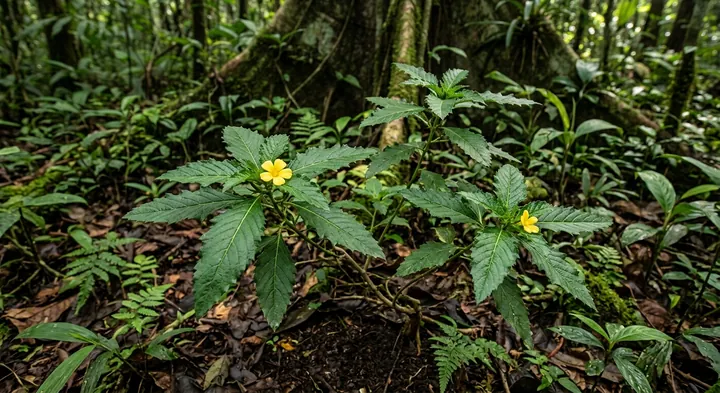 Amazon Turnera (Turnera amazonica)