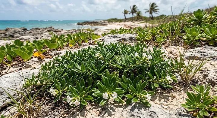 Tournefortia humilis (Tournefortia humilis)