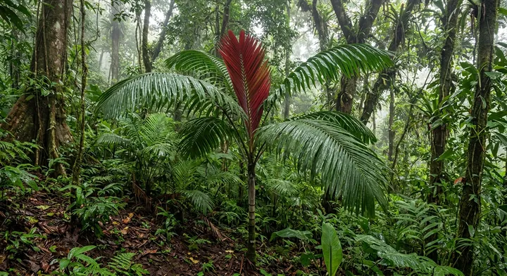 Georgii palm (Welfia georgii)