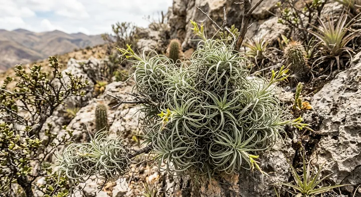 Hairyleaf Airplant (Tillandsia trichoides)