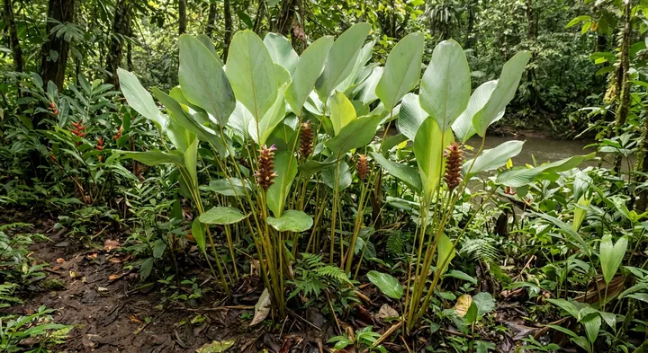 Cuban Hat Plant (Calathea lutea)