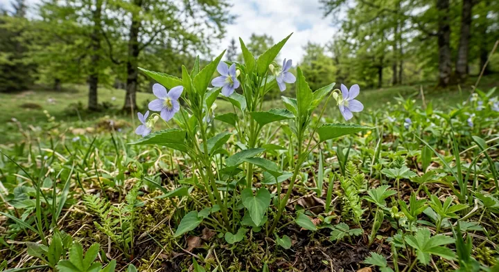 Mountain Dog Violet (Viola canina subsp. montana)