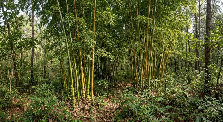 Golden Bamboo (Phyllostachys aurea)