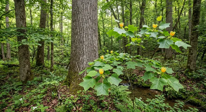 Tulip Poplar Tree (Liriodendron tulipifera)