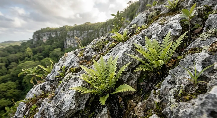 Lister's Spleenwort (Asplenium listeri)