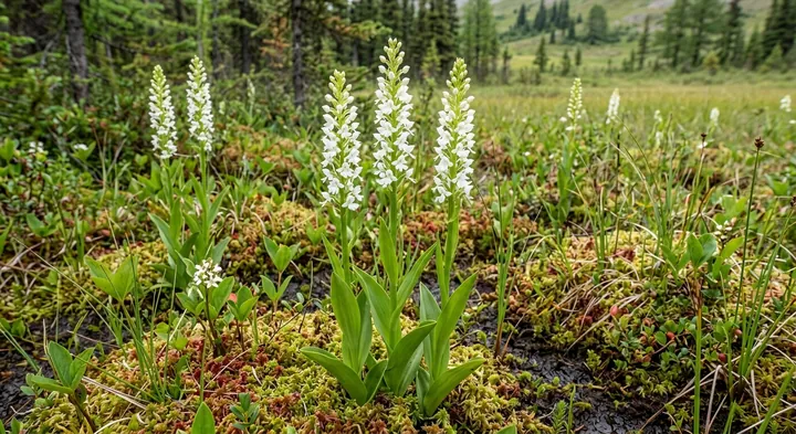 Bog Orchid (Habenaria dilatata)