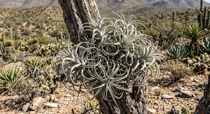 Air Plant (Tillandsia ramosa)