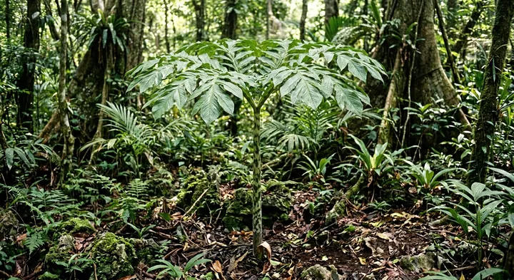 King Voodoo Lily (Amorphophallus rex)