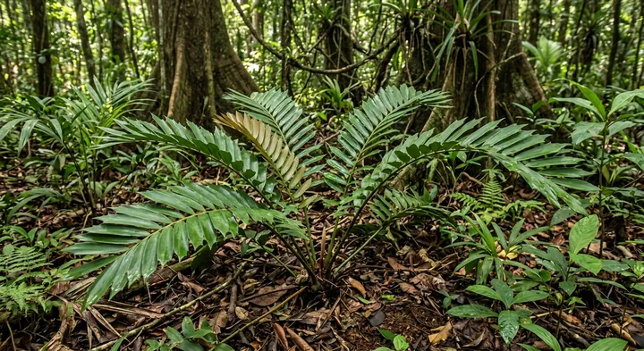 Cardboard palm (Zamia muricata)