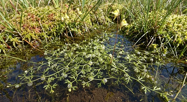 Least bladderwort (Utricularia minima)