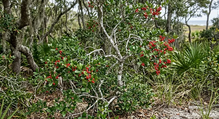 Yaupon Holly (Ilex vomitoria)