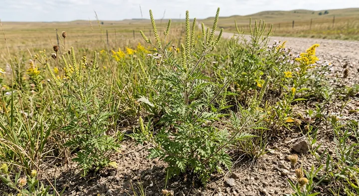 Common Ragweed (Ambrosia artemisiifolia)