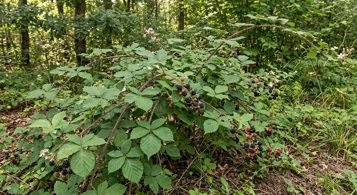 Bramble (Rubus bifrons)