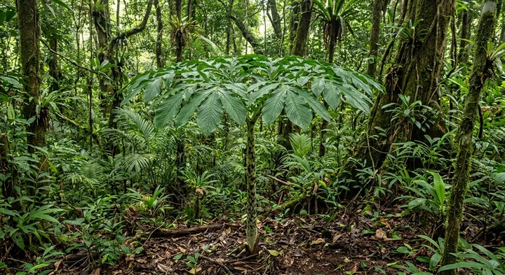 Voodoo Lily (Amorphophallus malaccensis)