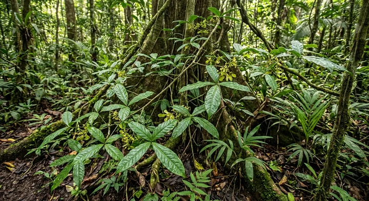Purple Tetrapterys (Tetrapterys methystica)