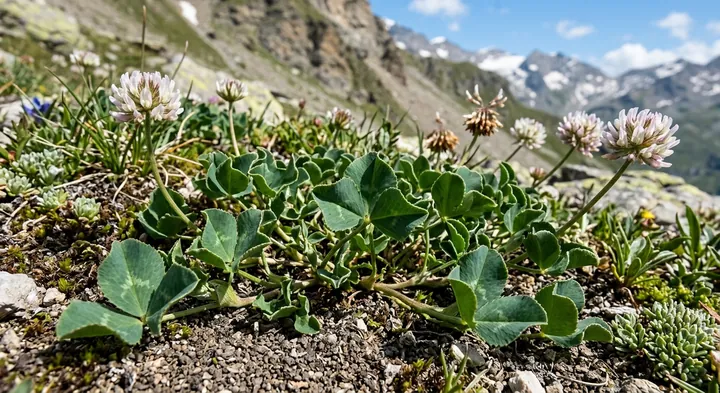 Curved clover (Trifolium recurvum)