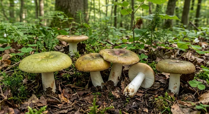 Variable Russula (Russula heterophylla)