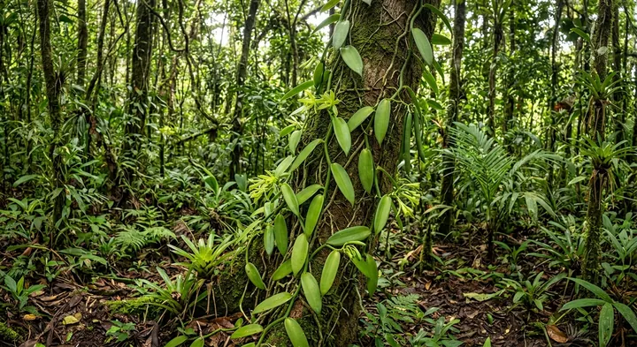 Green-flowered Vanilla (Vanilla viridiflora)
