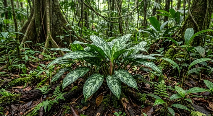 Camouflage Plant (Homalomena wallisii)