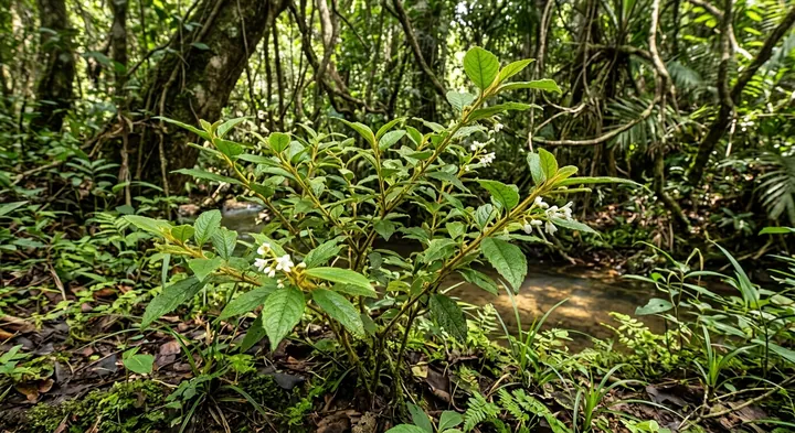 African Violet (Stapfiella zambesiensis)