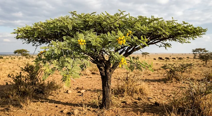 Subalata Thorn Tree (Vachellia nilotica subsp. subalata)